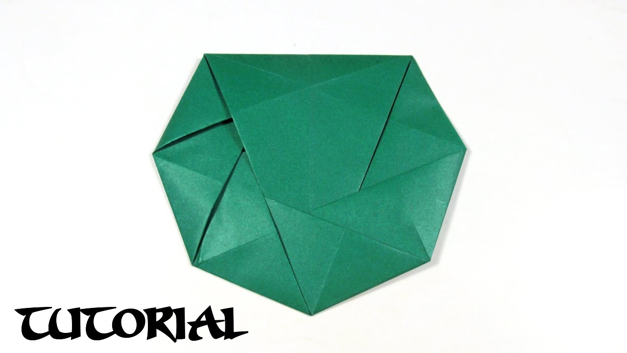 Origami Spiral Envelope Tutorial