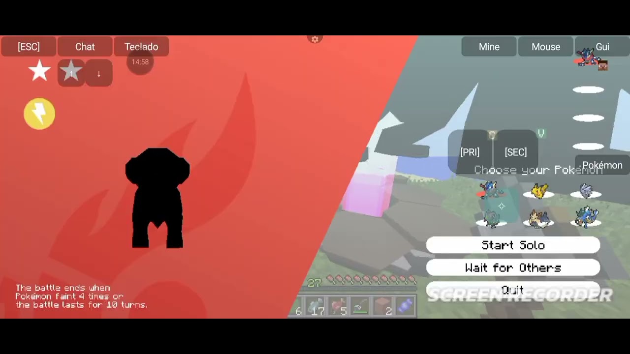 Treinamento e Pokémon novos na coleção 