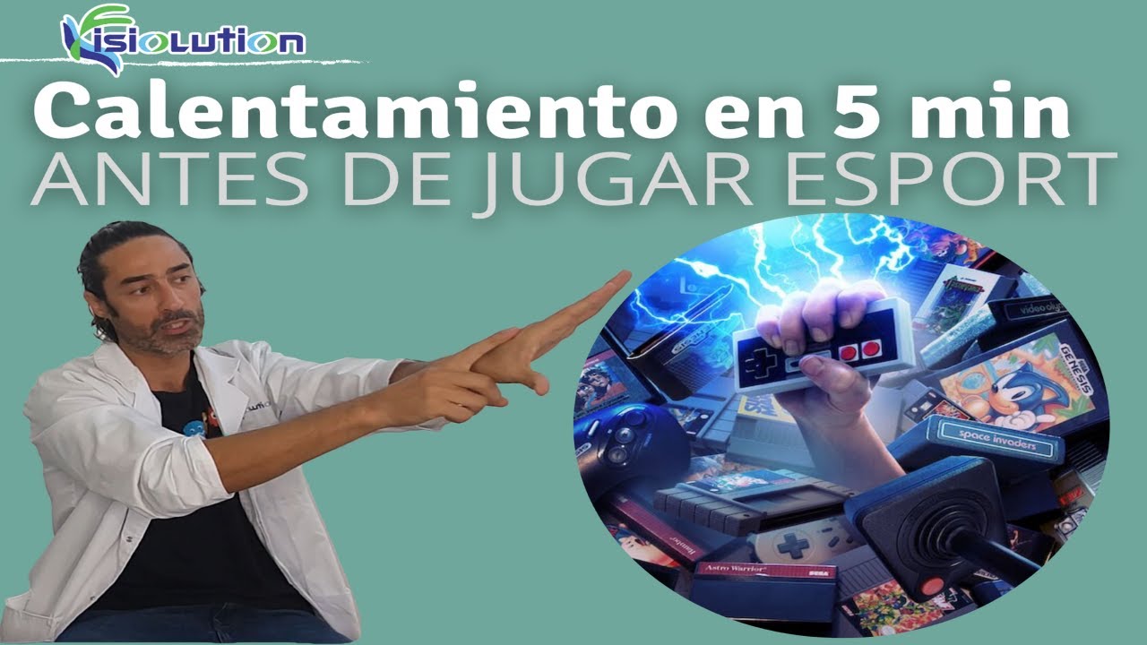 CALENTAMIENTO completo en 5 MINUTOS para GAMER - ESPORTS ESPAÑA - Free Fire | Fisiolution