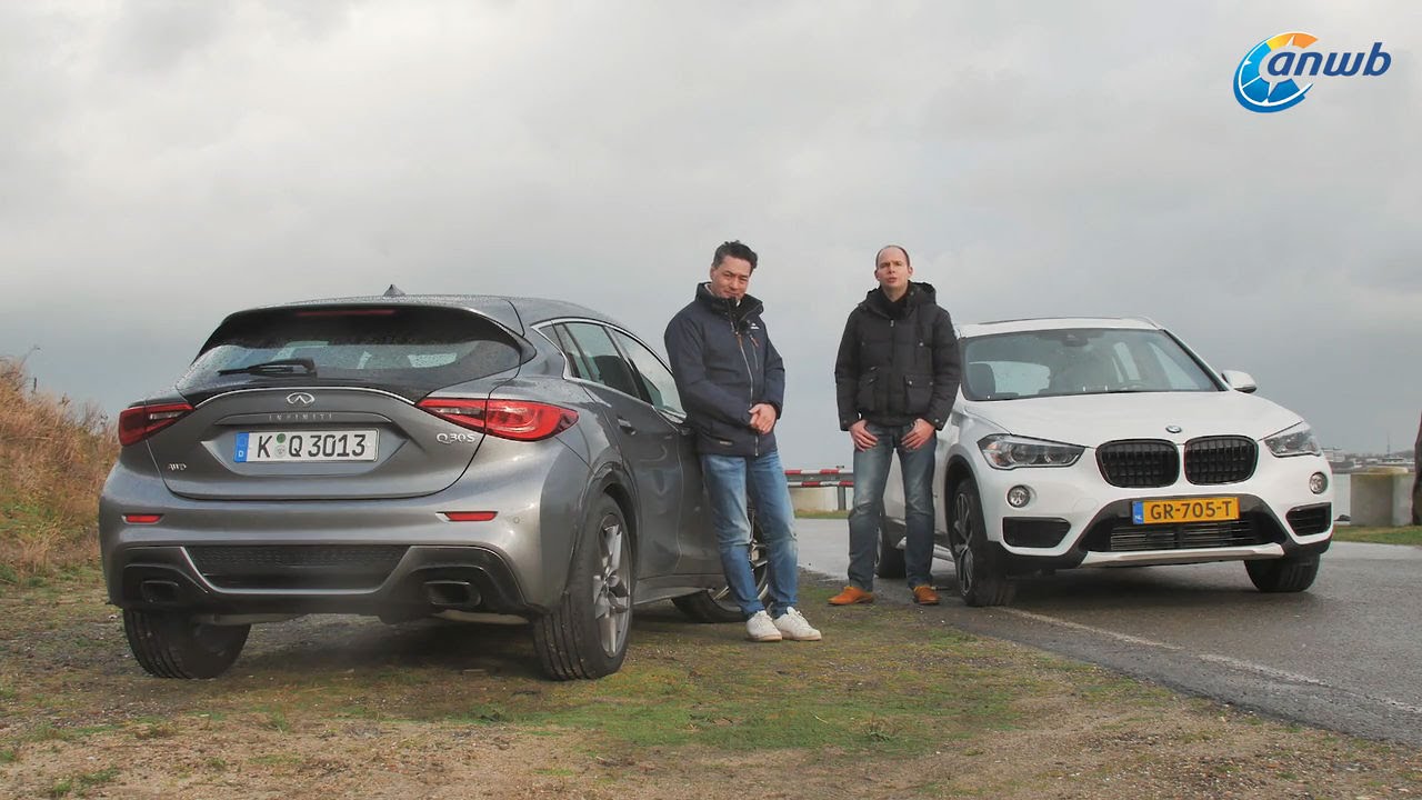 ANWB Dubbeltest Infiniti Q30 vs BMW X1 2016