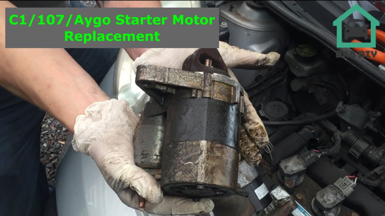 C1/107/Aygo Starter Motor Replacement