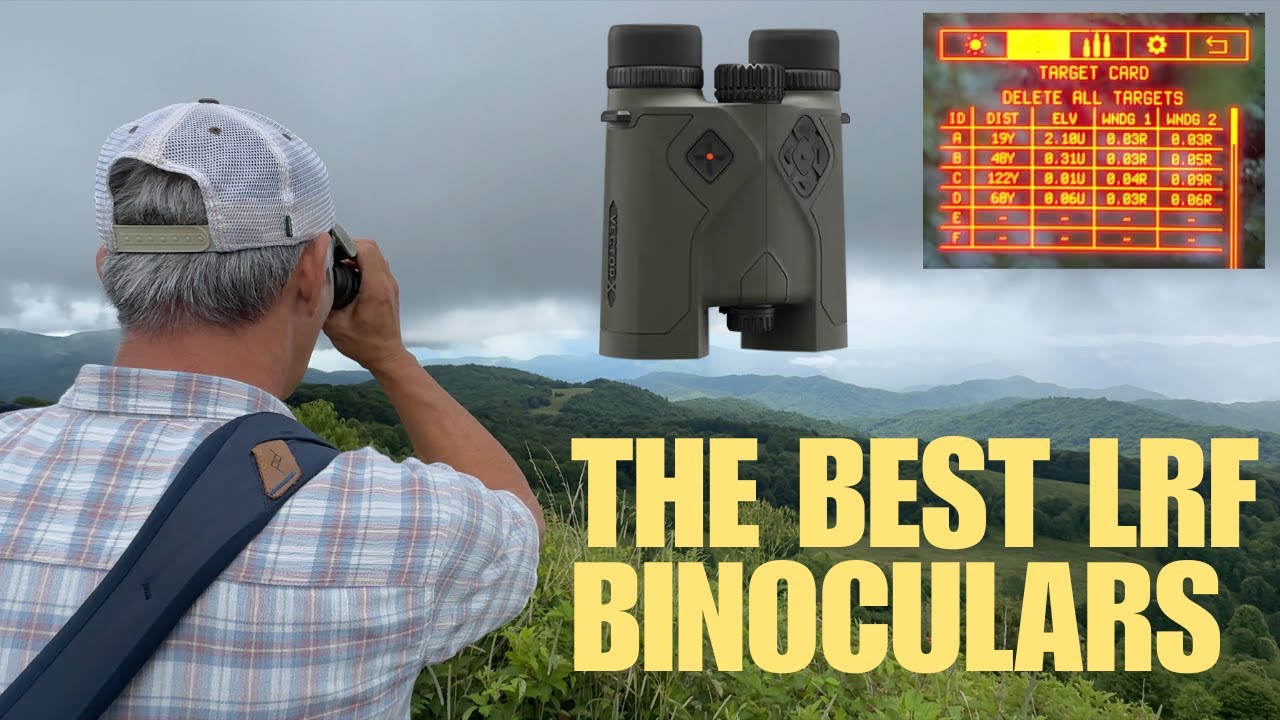The BEST LRF Binoculars about to hit the market. Vectronix Vector X ! Long review.