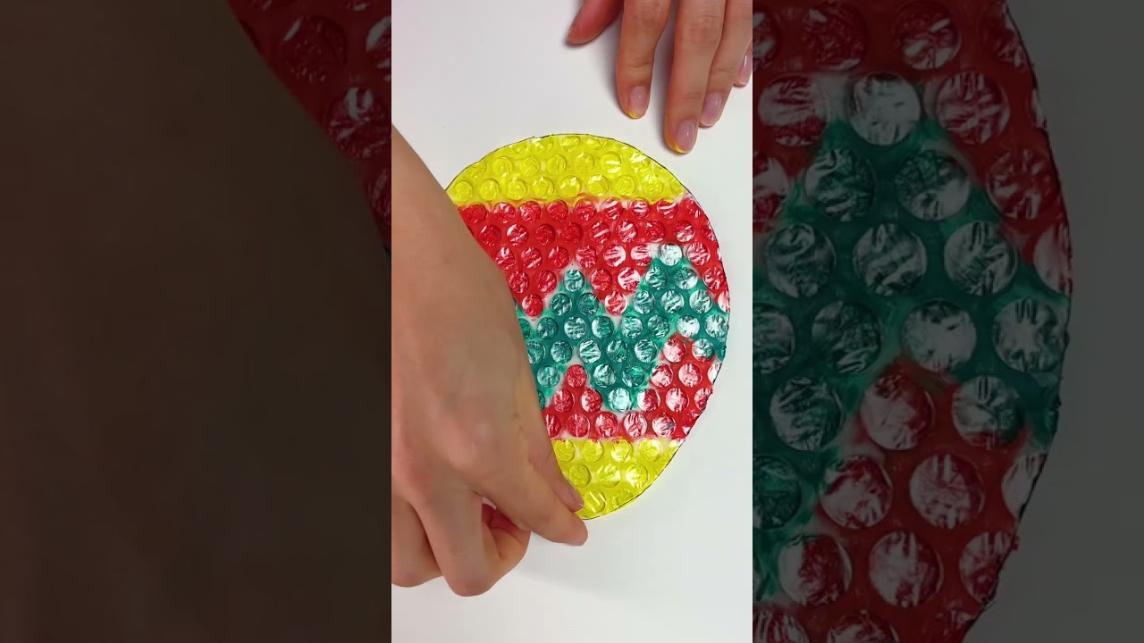 Playful Bubble Wrap Art Adventure for Creative Kids! 🎨🌟