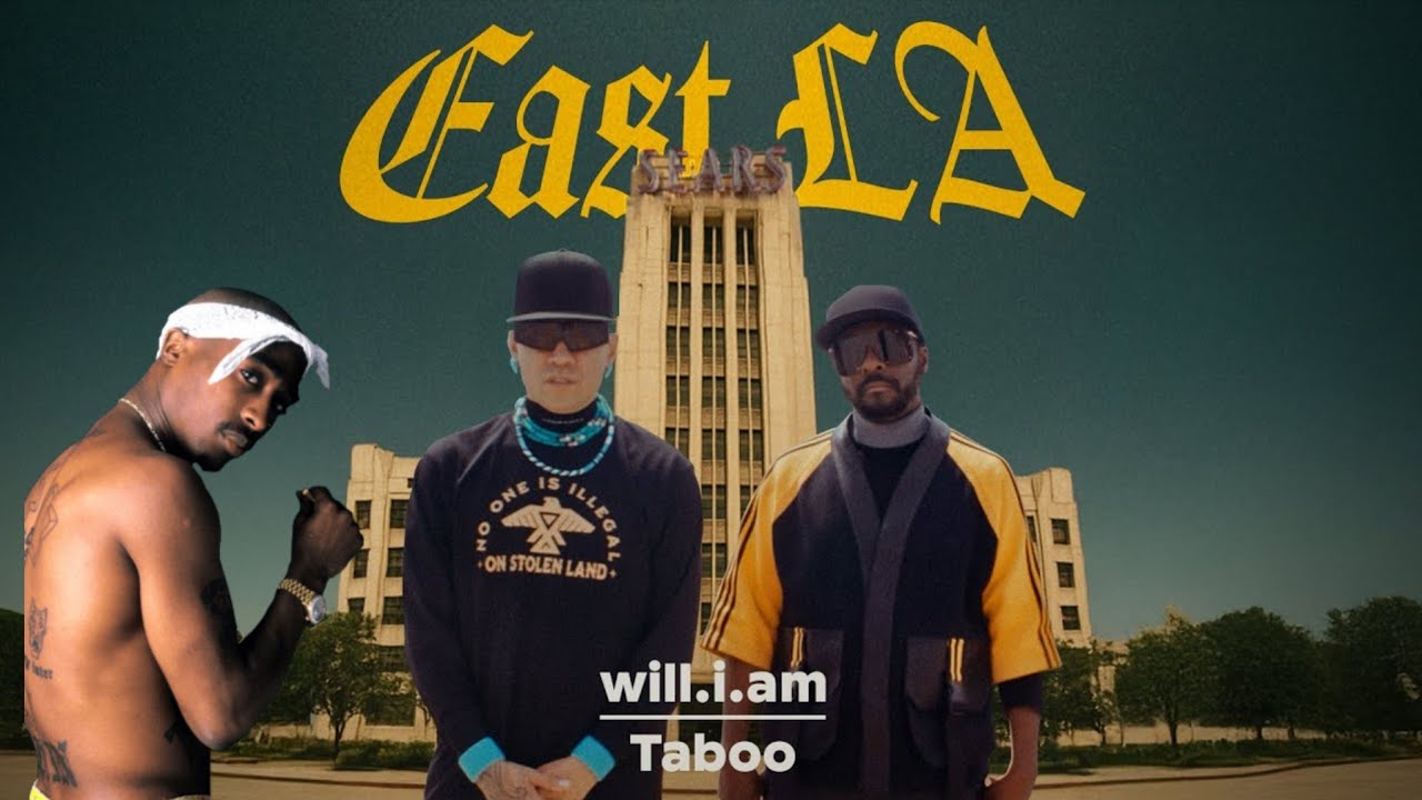 will.i.am + Taboo + 2Pac - EAST LA (Remix) #shorts #remix #youtubemusic #youtube #trending