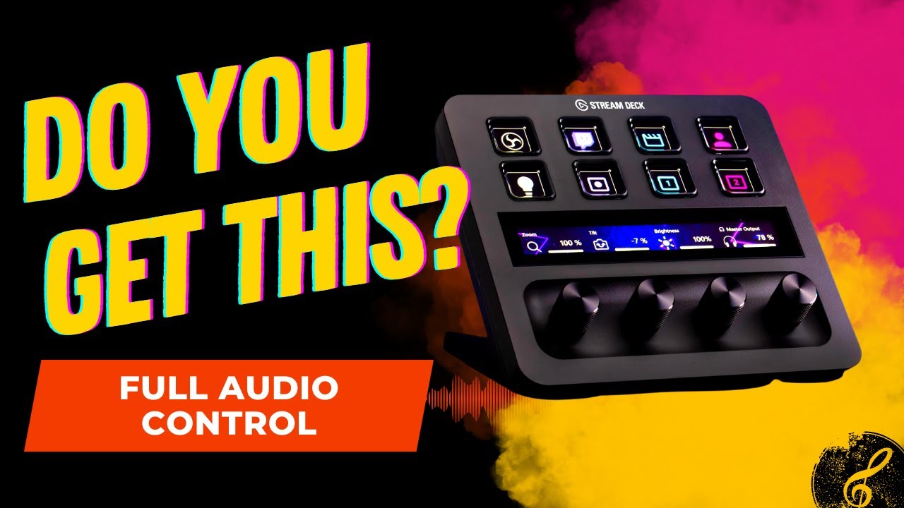 Настройка Stream Deck Plus с аудиоинтерфейсом и Wavelink.