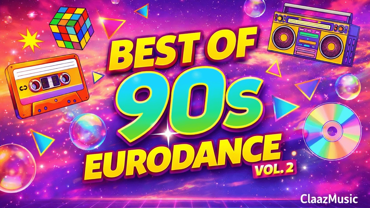 BEST of the 90s Eurodance ✨ Vol. 2 – Full Songs Playlist | ClaazMusic