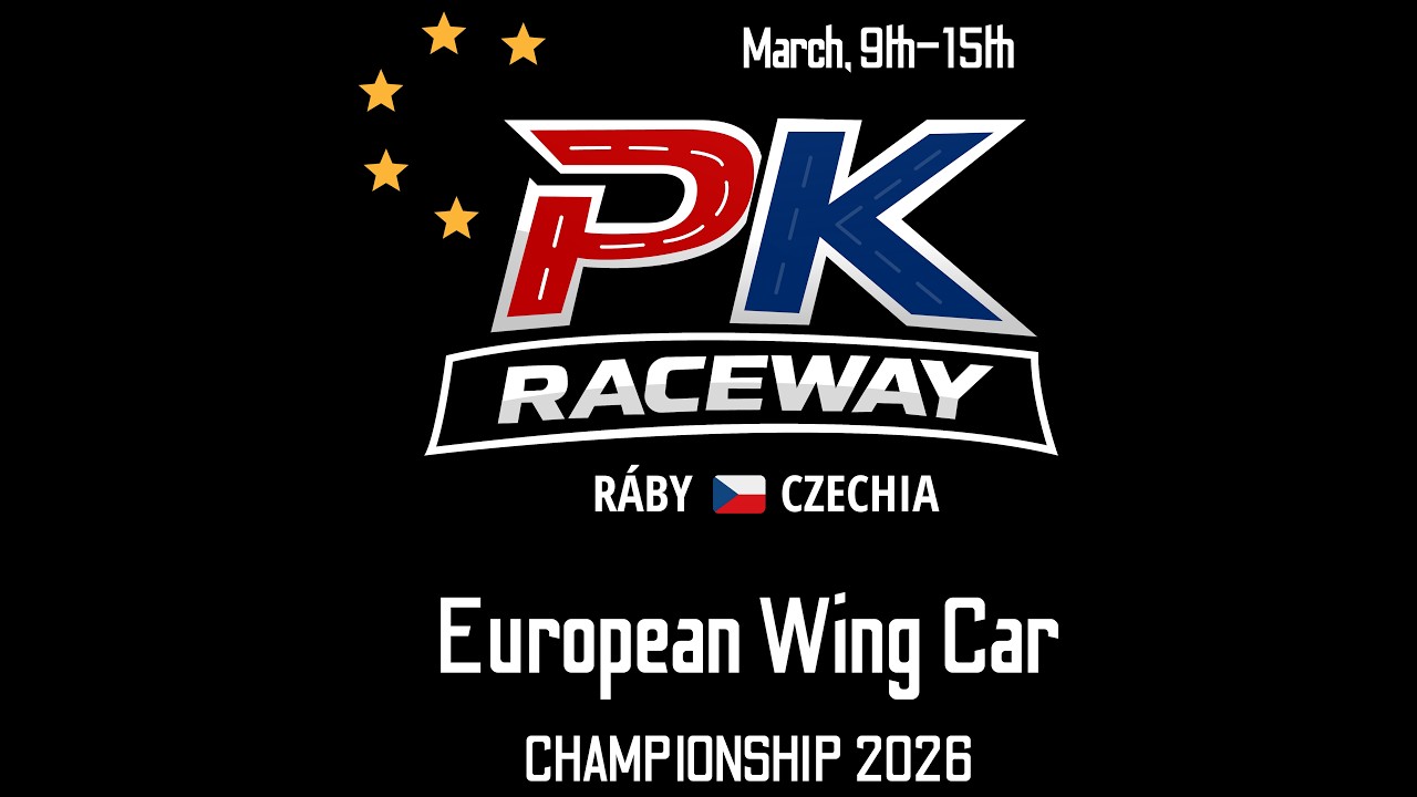 🏁 LIVE: European Wing Car Championship 2026 | PK Raceway, Czechia