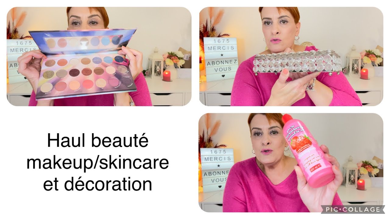 HAUL BEAUTÉ/MAKEUP/SKINCARE/DECORATION