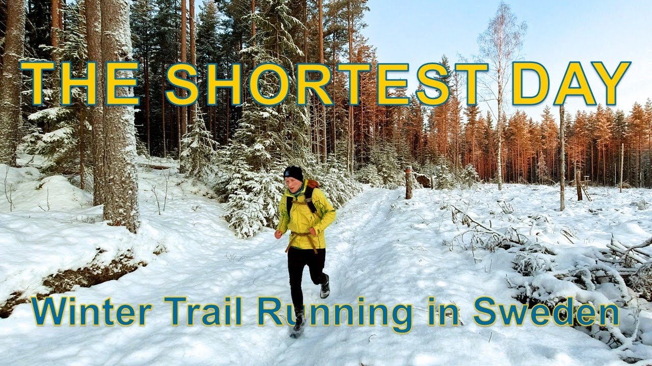 The Shortest Day | Winter Trail Running in Sweden