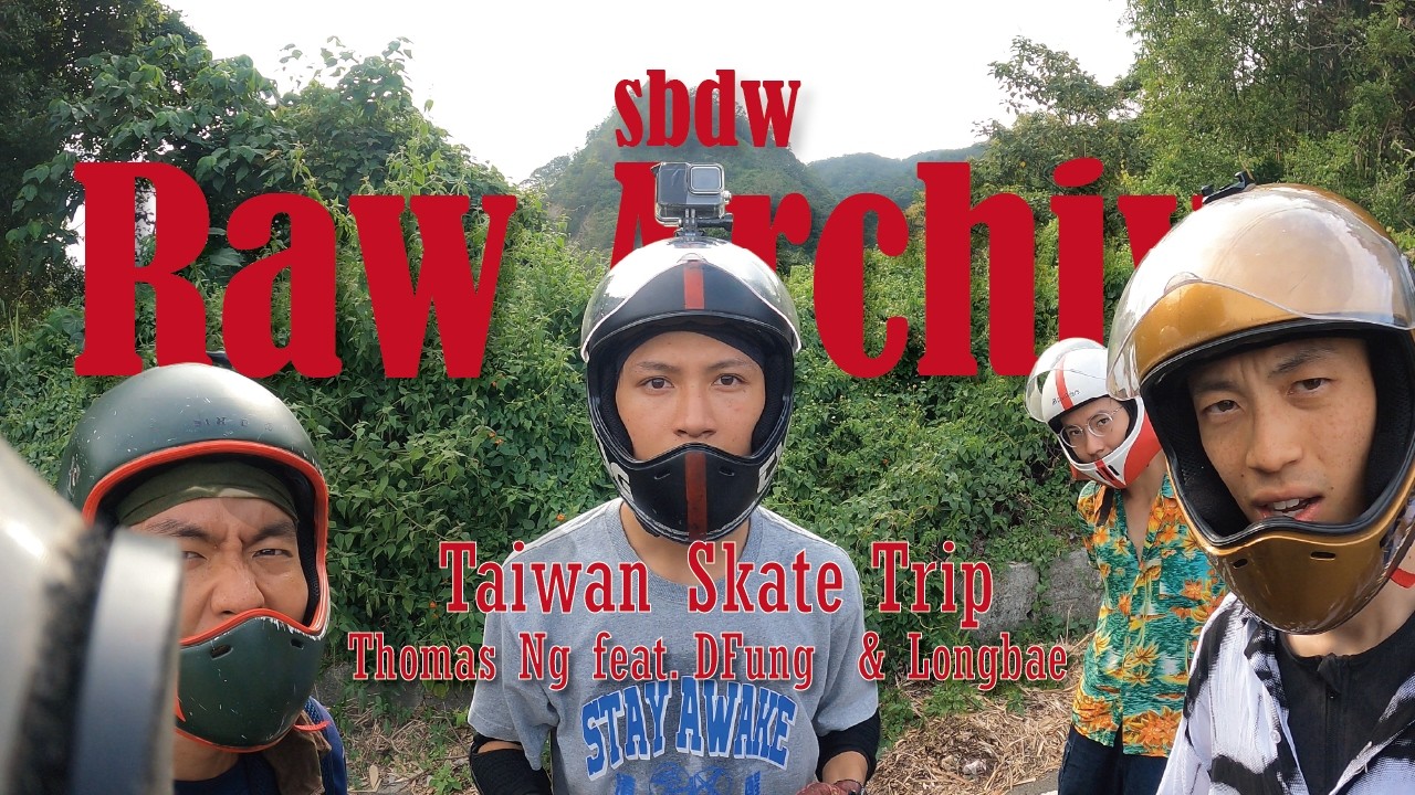 Thomas Ng feat. Longbae & DFung | Taiwan | Downhill Skateboard | Raw Run Archive | Skate Trip