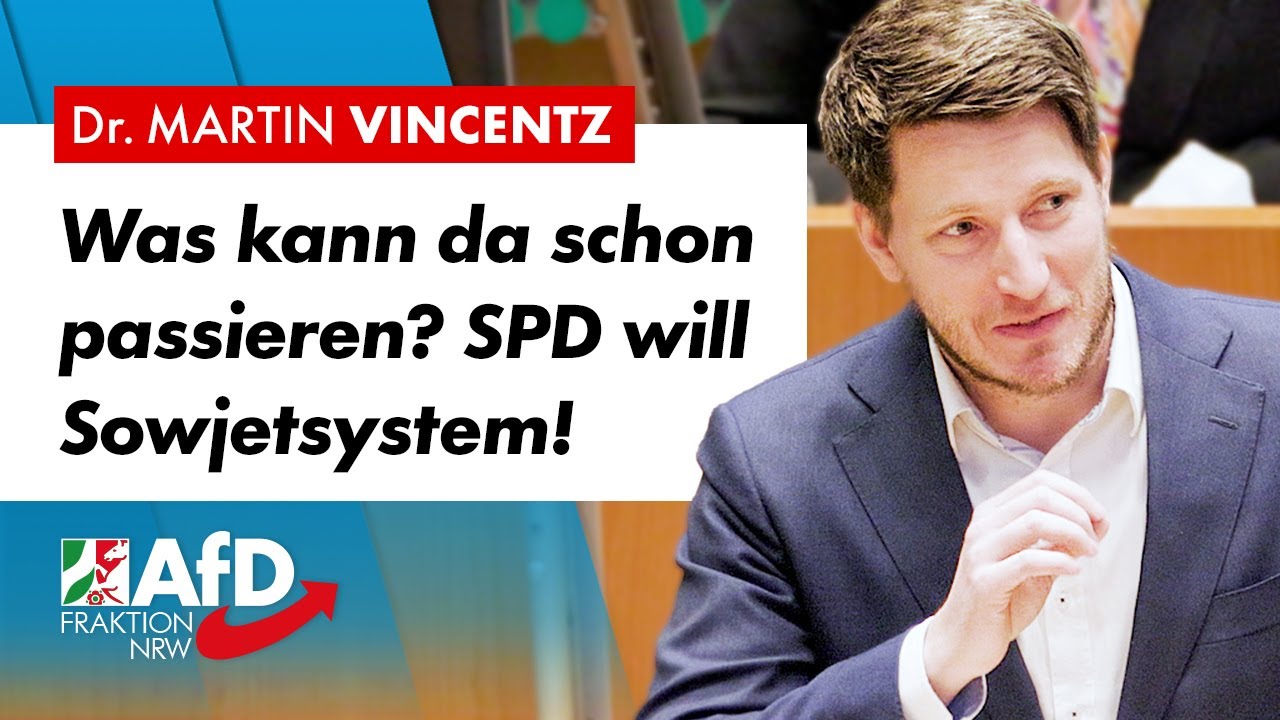 Logik &agrave; la SPD &ndash; Dr. Martin Vincentz (AfD)
