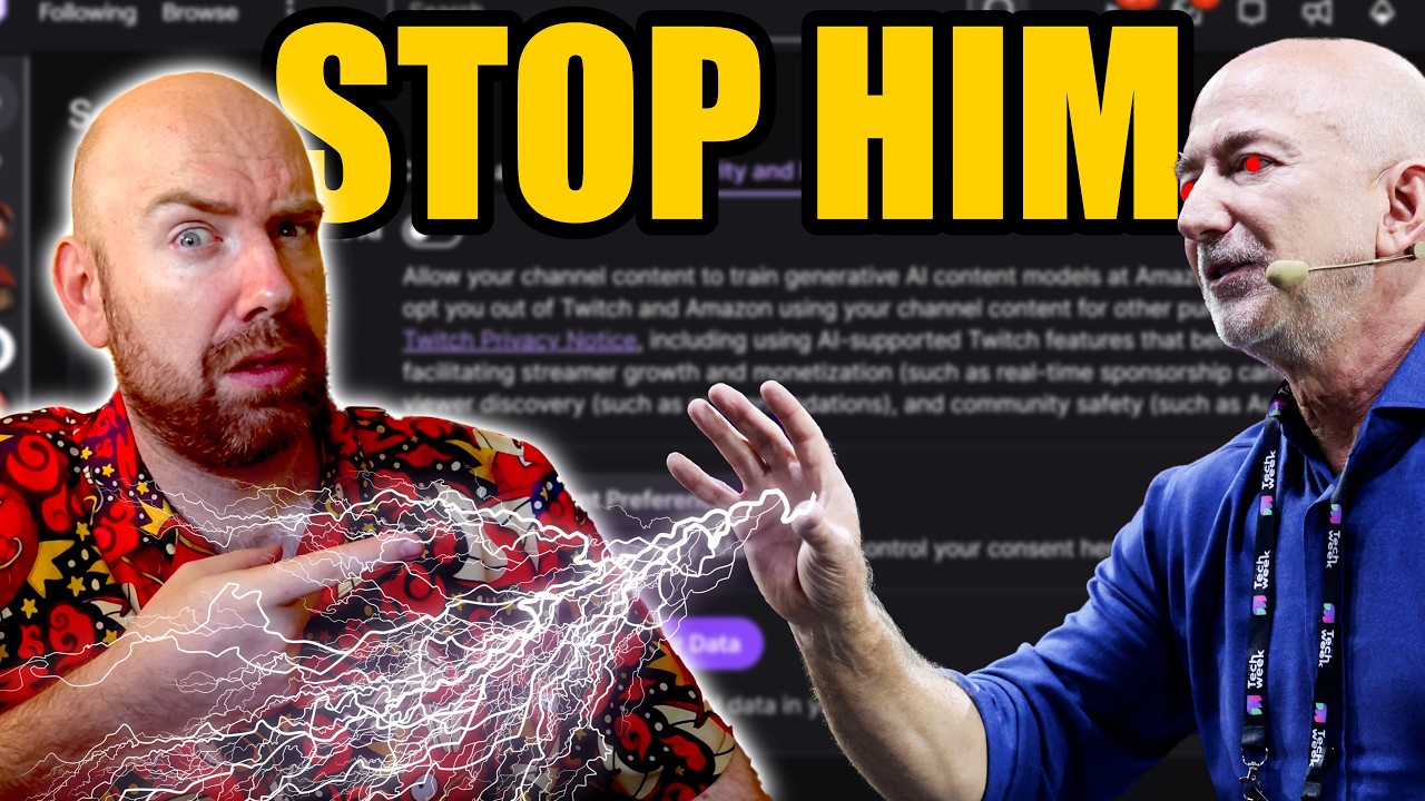Twitch is training AI to replace all streamers - Do this to stop it