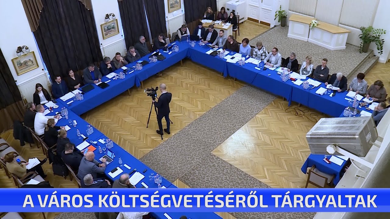 A város költségvetéséről tárgyaltak
