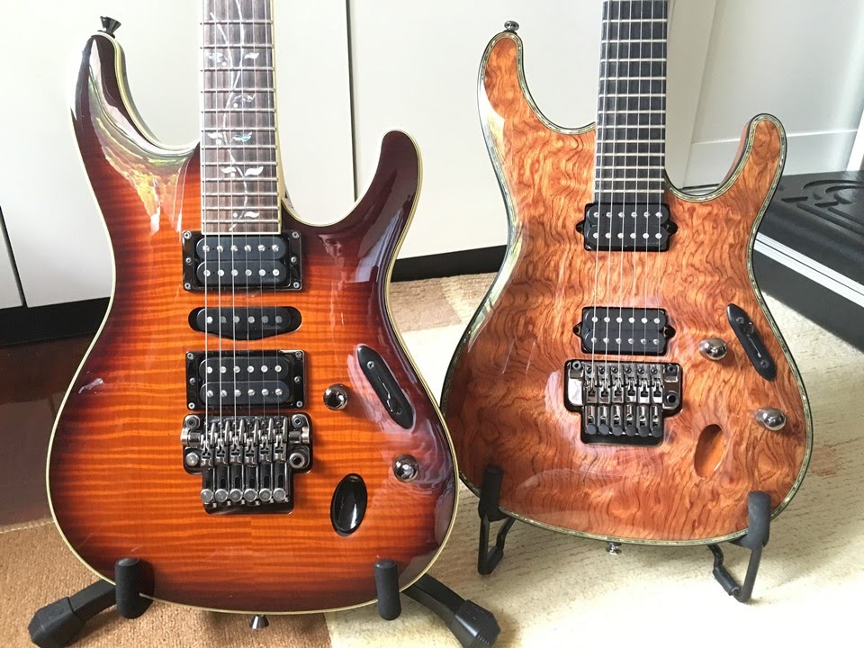 Ibanez S Series Shootout - J Custom vs Iron Label