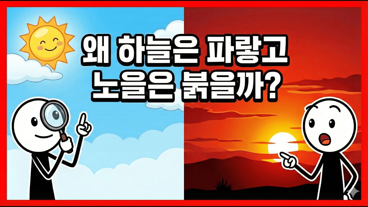 왜 하늘은 파랗고 노을은 붉을까?
