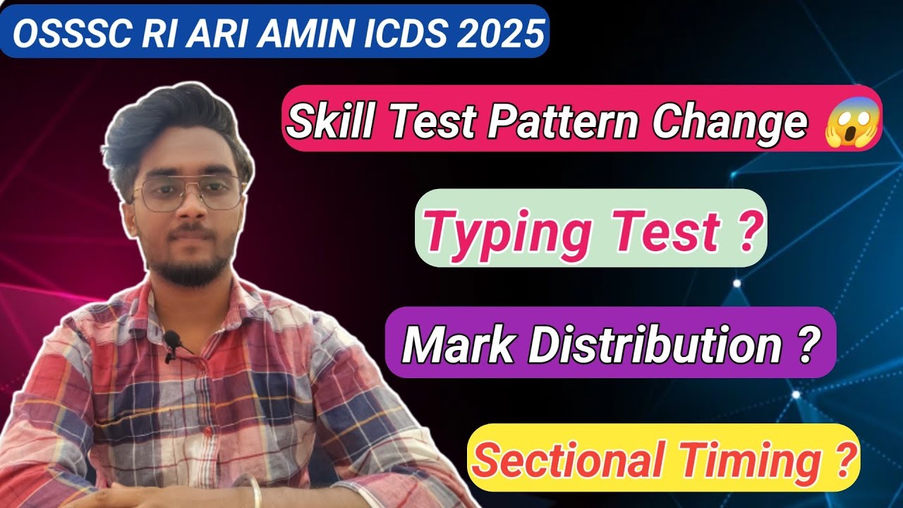 OSSSC RI ARI AMIN Skill Test Mock 😱 All doubt clear #ossscri #skilltest #studywithsourav 
