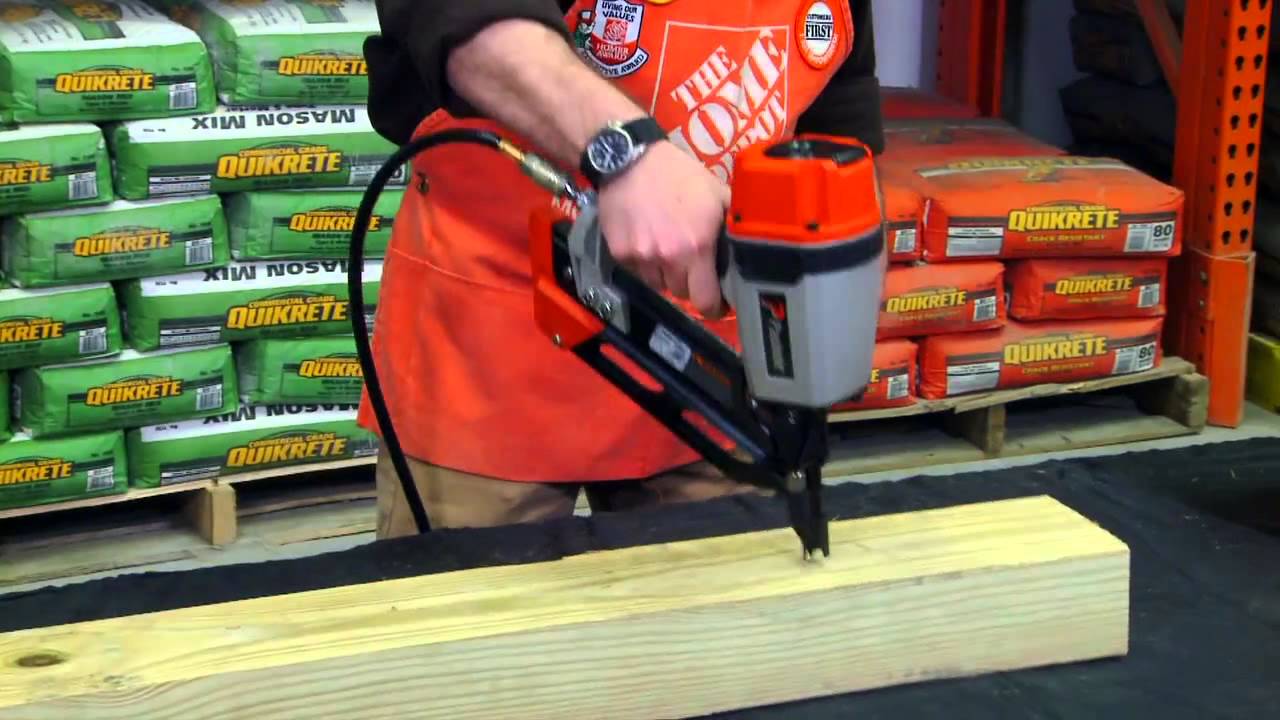 Paslode Compact Framing Nailer - The Home Depot