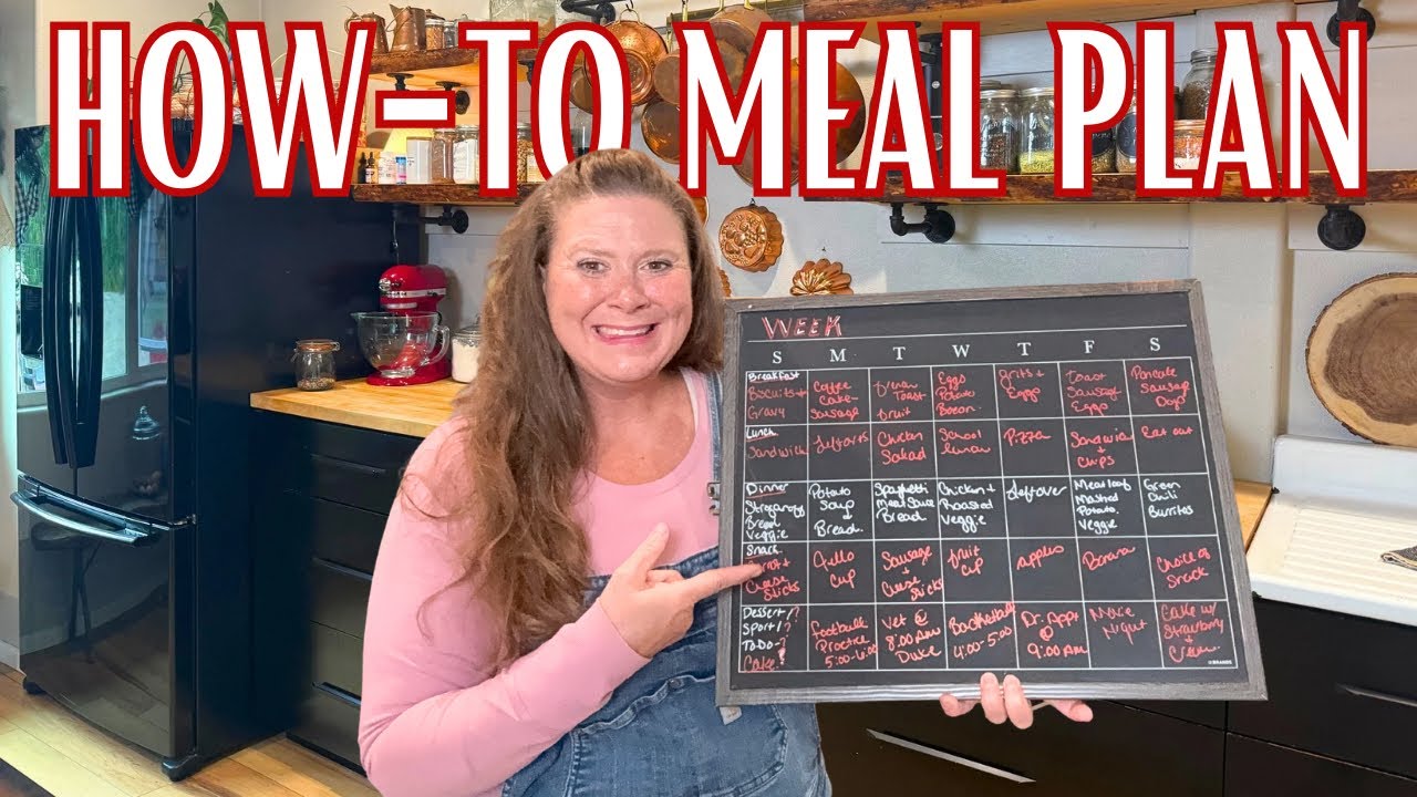 Meal Planning That Saves Time & Money! 