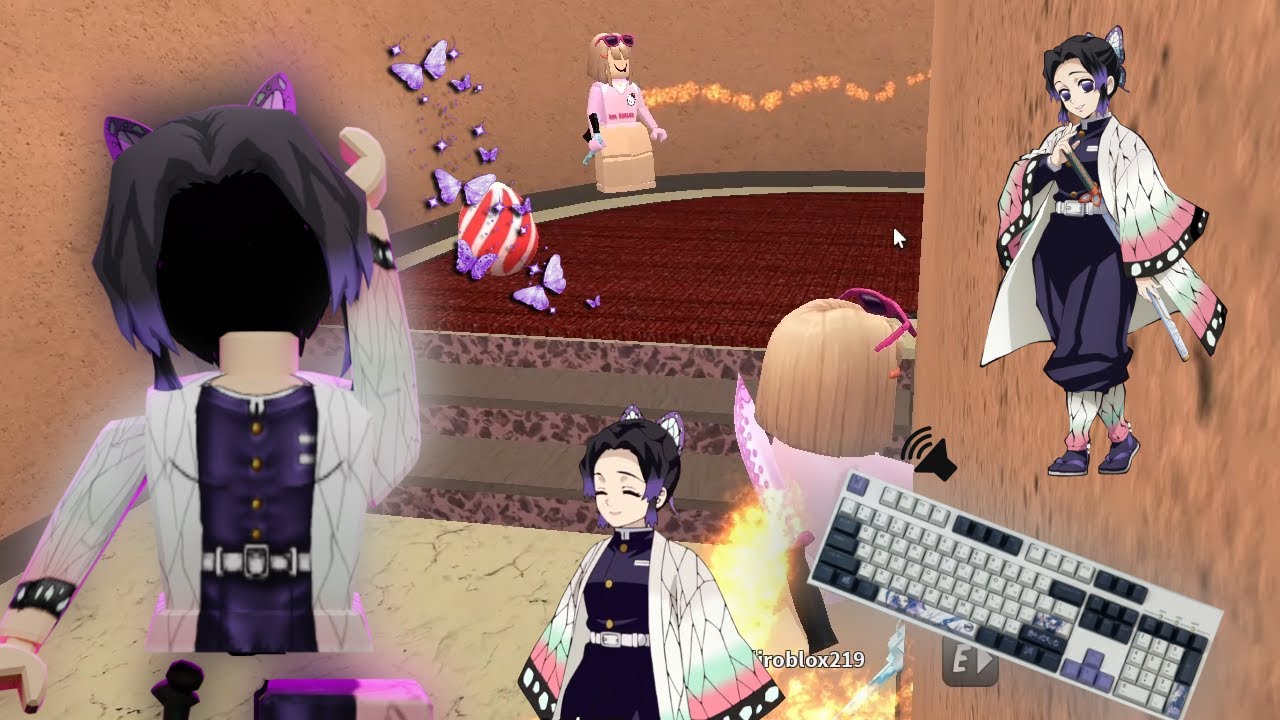 Shinobu Destroys Teamers in MM2!! *Keyboard Asmr*
