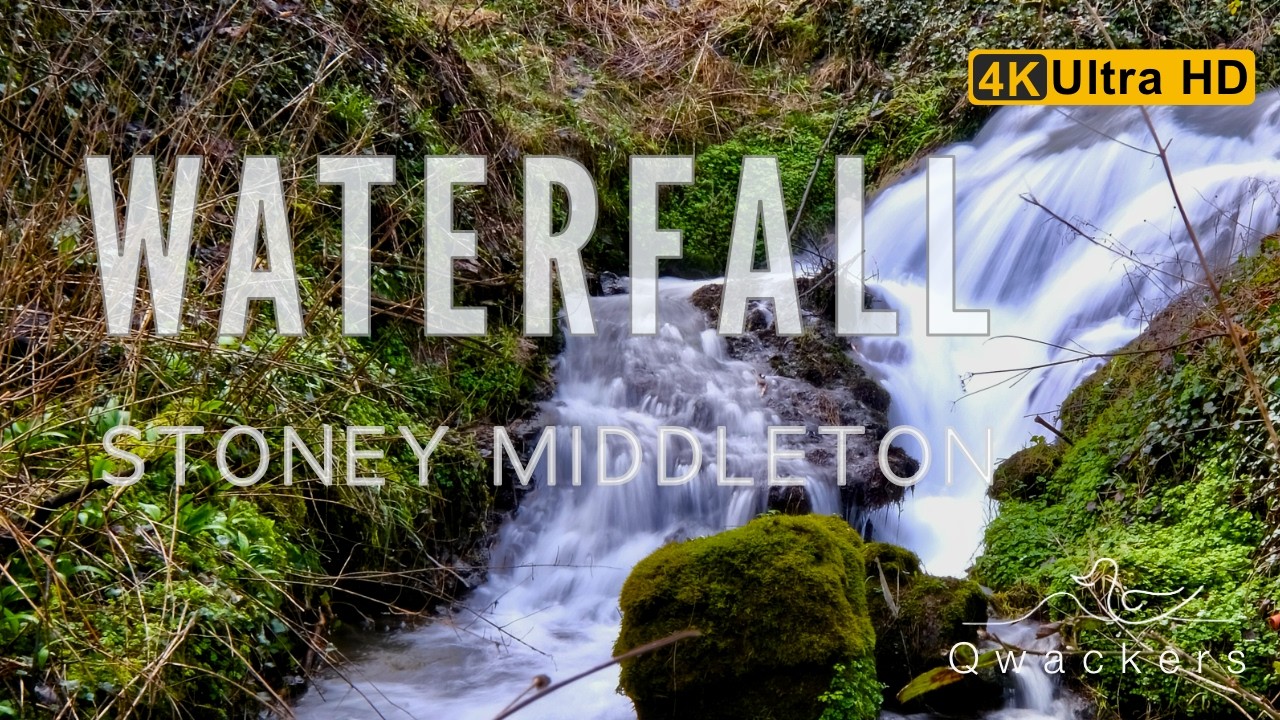 Waterfall outside Stoney Middleton