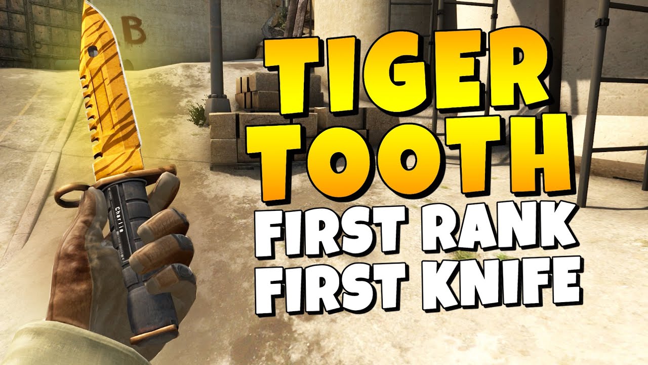 CSGO - First Rank & First Knife 