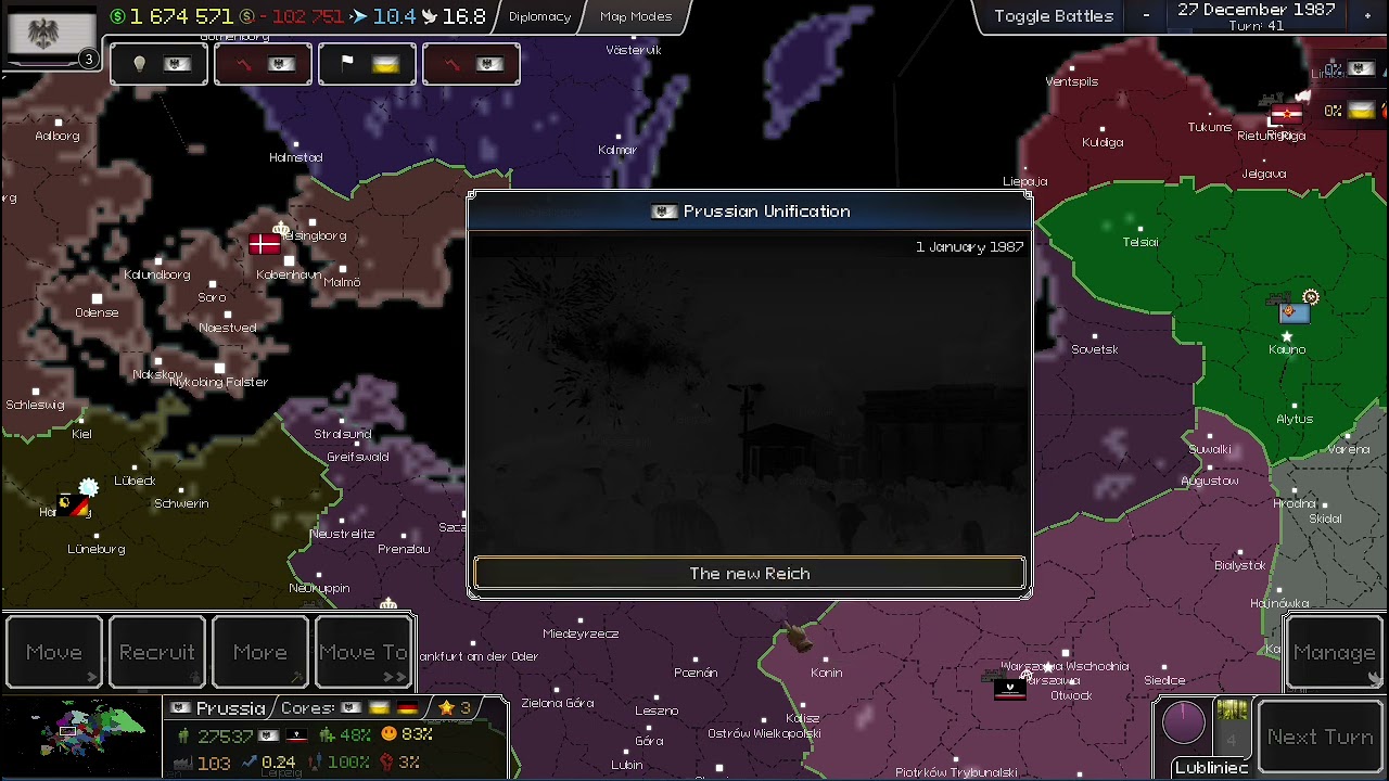 Nationalist Prussia Unification