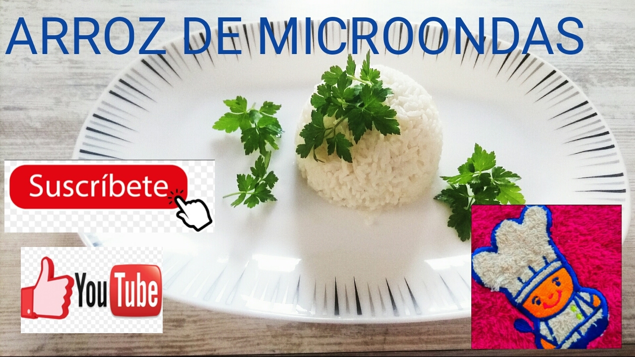 Arroz hecho en microondas, Como hacer arroz en el microondas