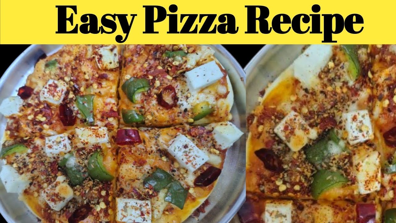 Pizza Recipe | डोमिनोज जैसा वेज पिज़्ज़ा घर पर बनाने की आसान विधि | How To Make Pizza At Home 