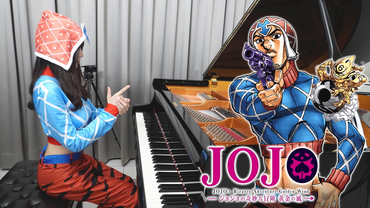 「Fighting Gold」JoJo's Bizarre Adventure: Golden Wind OP1 - Ru's Piano Cover