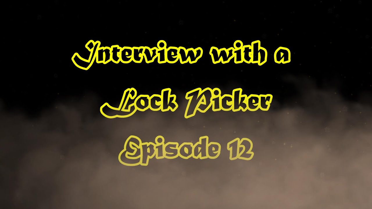 Interview with a Lock Picker - Episode 12 - Joe Picks #interview #lockpicking #locksport