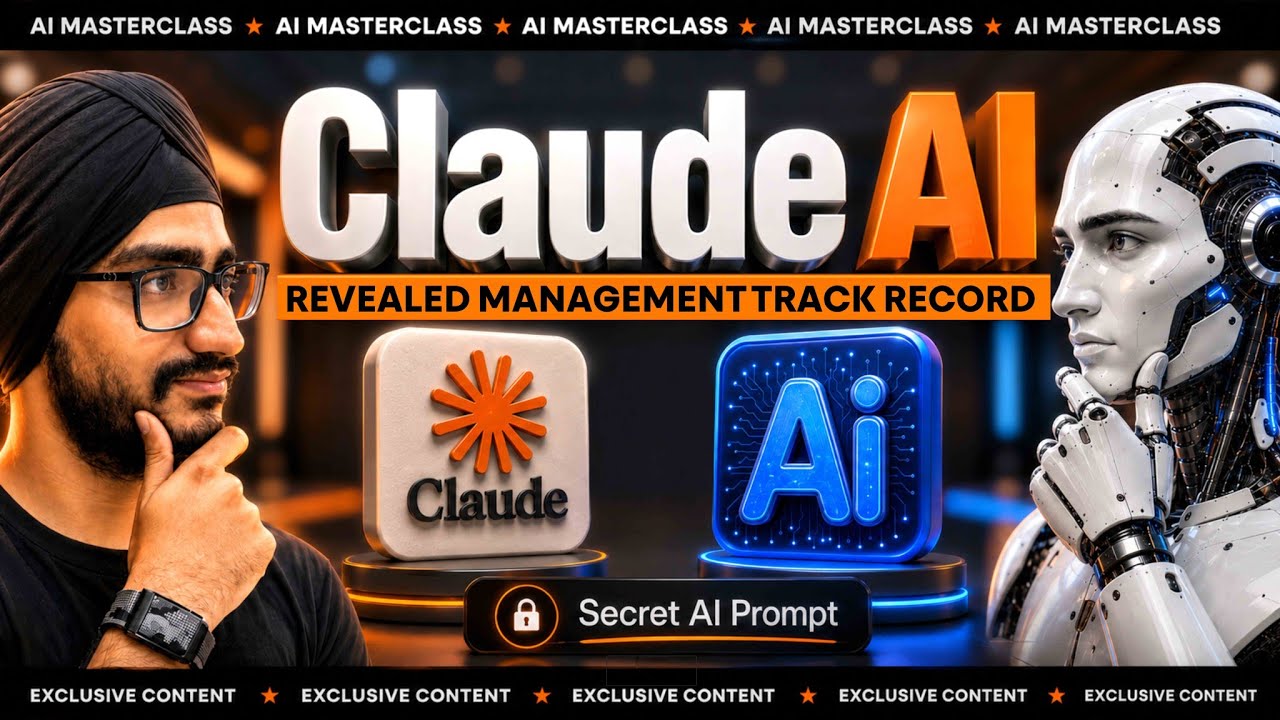 Claude AI Revealed If Management Walks The Talk| Secret Prompt For Investors