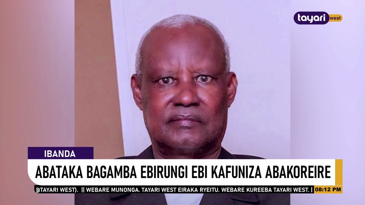#AGENSHONGA: ABATAKA BAGAMBA EBIRUNGI EBI KAFUNIZA ABAKOREIRE - IBANDA