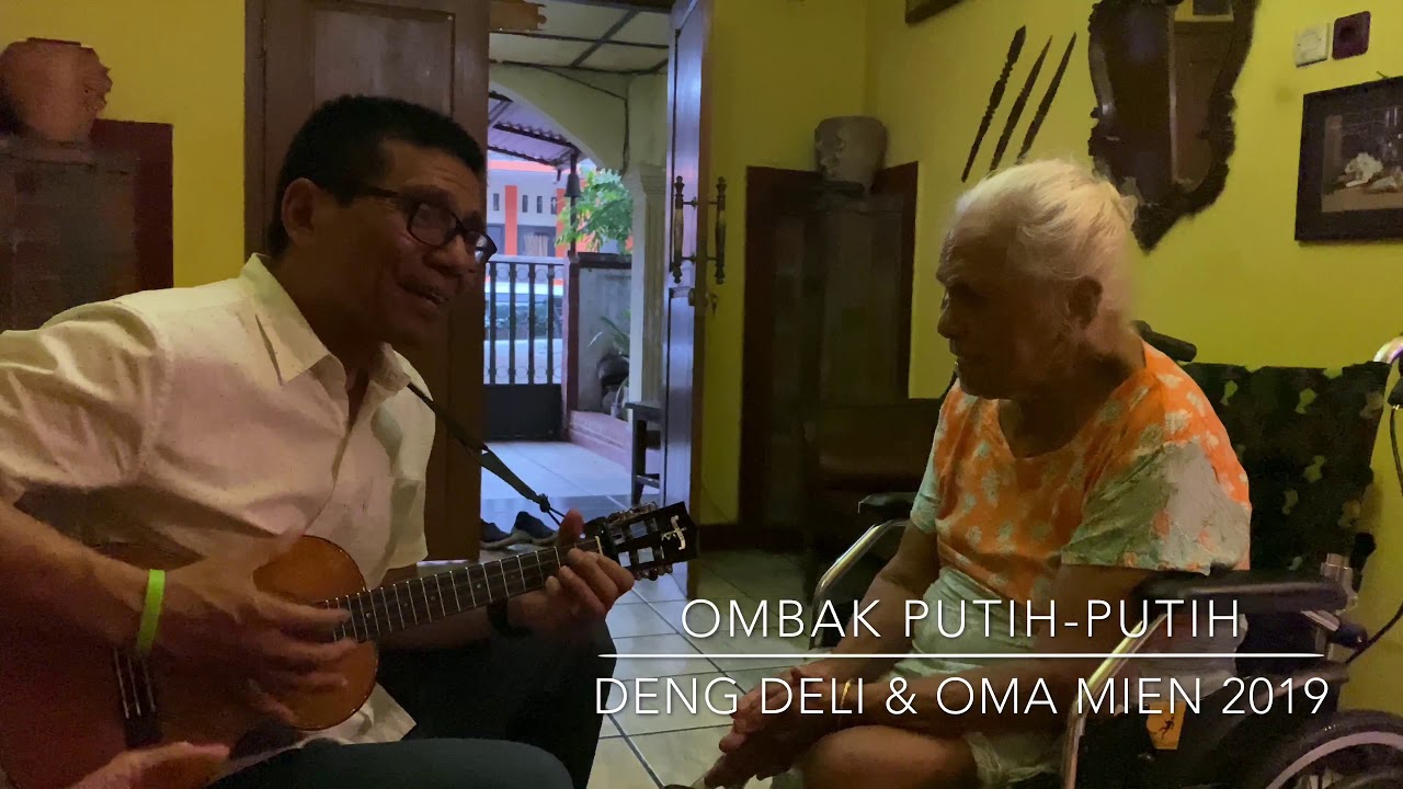 Ombak putih-putih | Ukulele cover feat. Deli & Oma Mien Tanamal