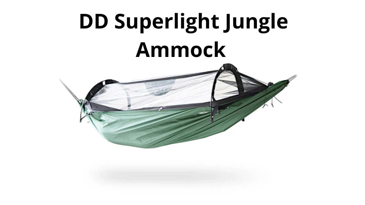 DD - SUPERLIGHT JUNGLE HAMMOCK - AMACA CON ZANZARIERA E COPERTURA, montiamola