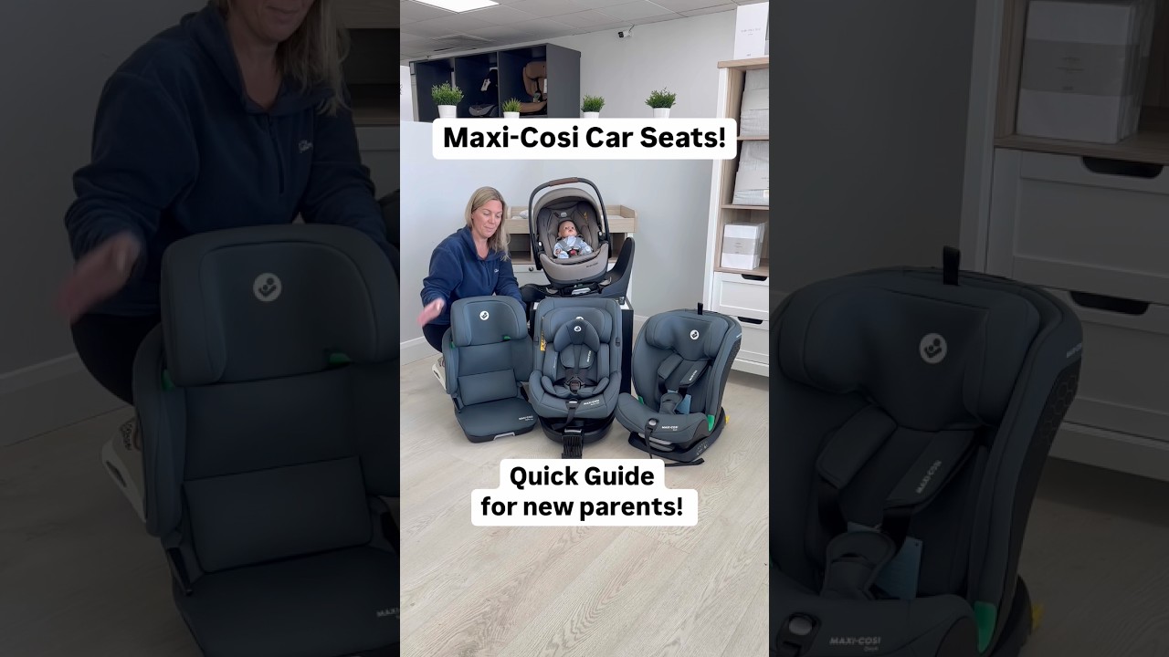 Maxi-Cosi Car Seats – A Quick Guide for New Parents! ✨ Maxi-Cosi grows with your family ❤️