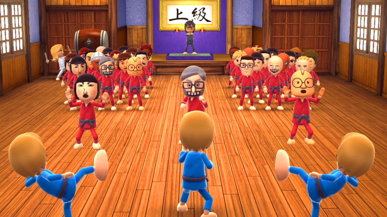 Wii Party U Dojo Domination Play as Alisha From Wii Sports Resort (HARDEST COM)