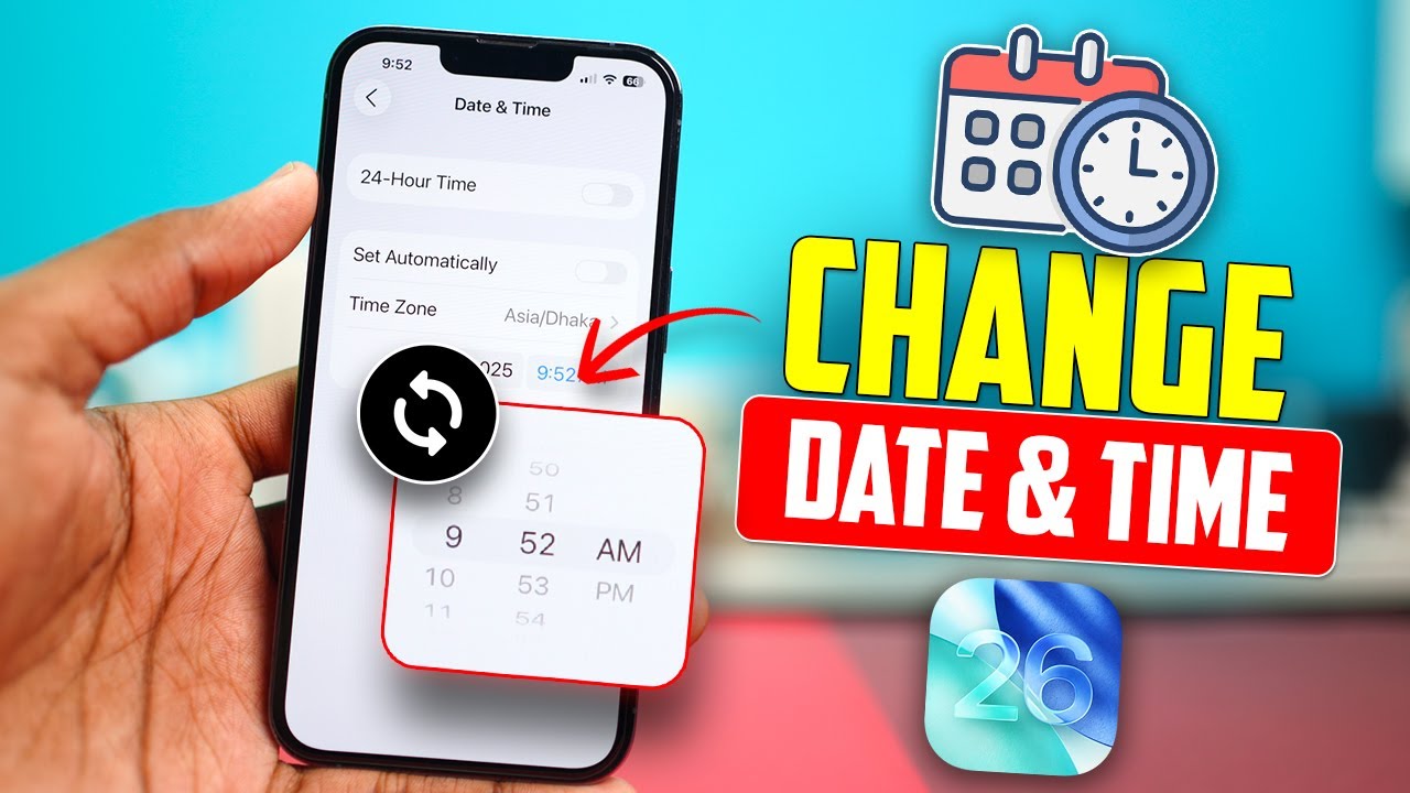 Can&rsquo;t Change Time & Date on iPhone iOS 26? Here's the Easy Fix