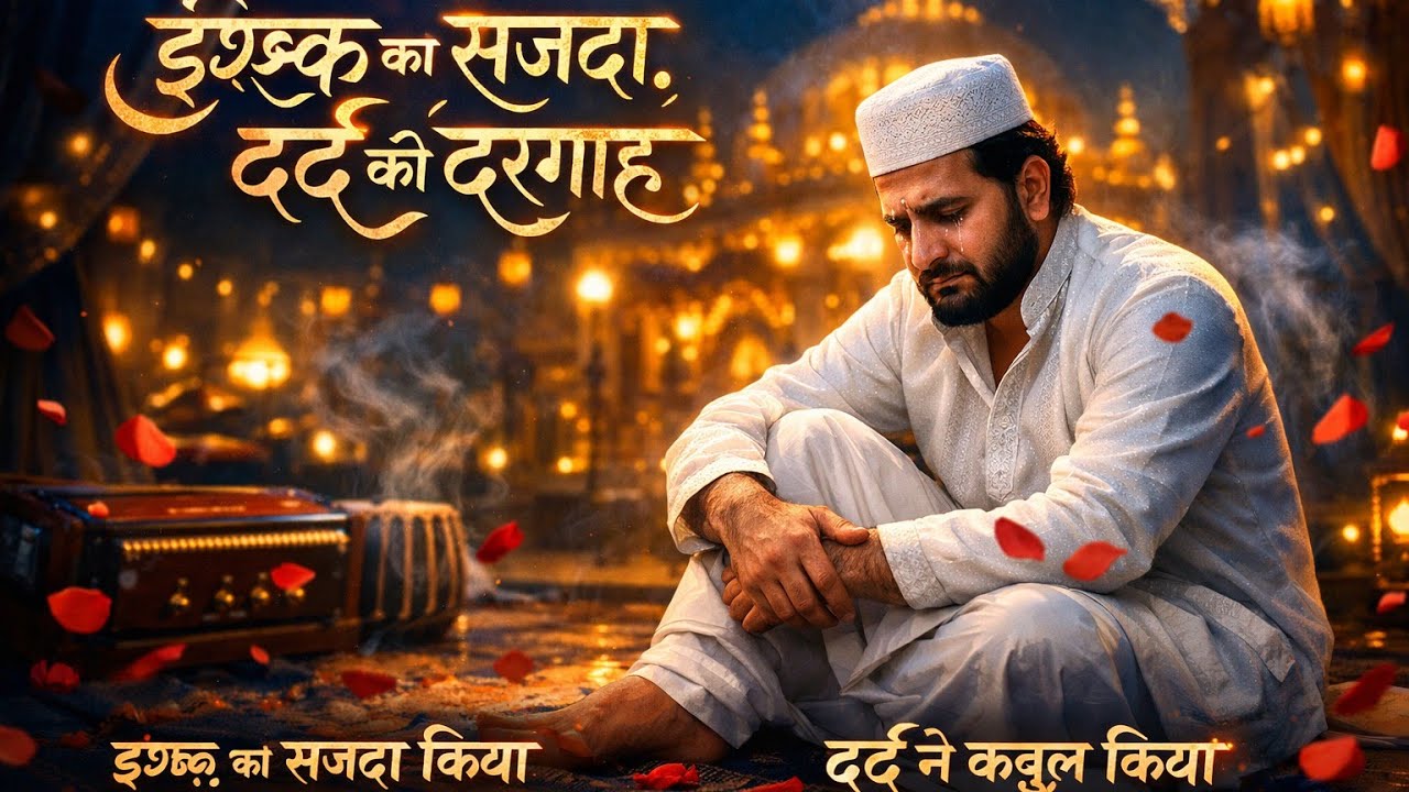 ISHQ KA SAJDA DARD KI DARGAH , SUFI QAWALI , HEART TOUCHING HINDI QAWALI SONG #SUFI #QAWALI #sadsong