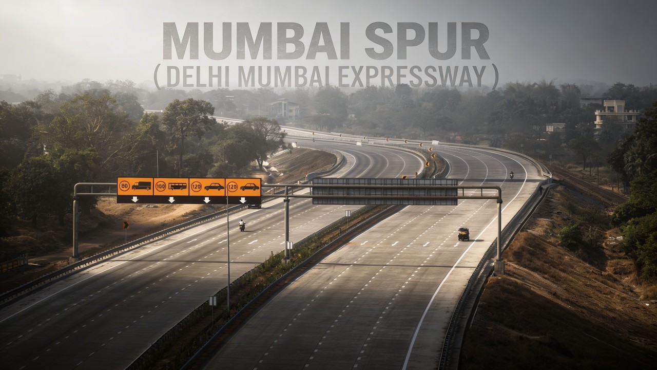 VIRAR-JNPT Spur Section Almost Completed | Delhi Mumbai Expressway | Package-15