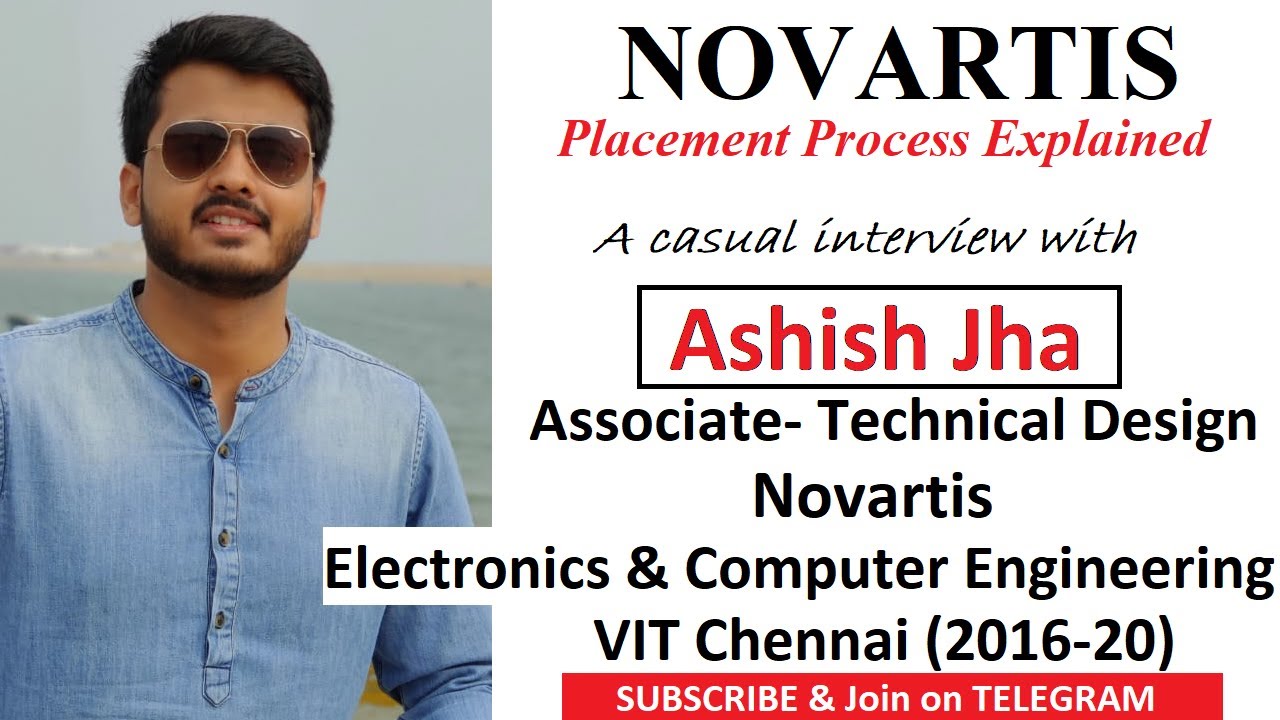 Novartis Placement Process explained by Ashish Jha | Placement Process Explained with Ankit