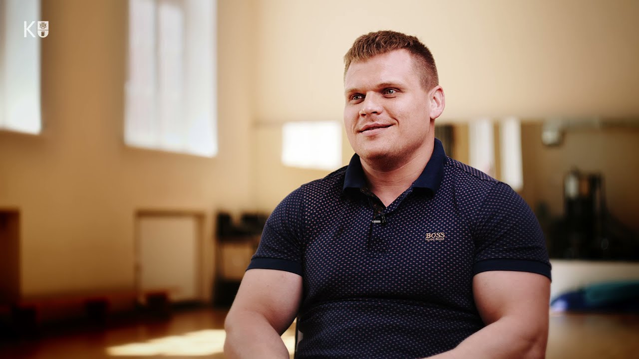 KU alumnas – sunkiaatletis Žygimantas Stanulis