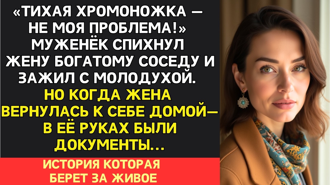 Муж отдал меня отрабатывать долги за лечение соседу-богачу. Но когда я вернулась домой с документами