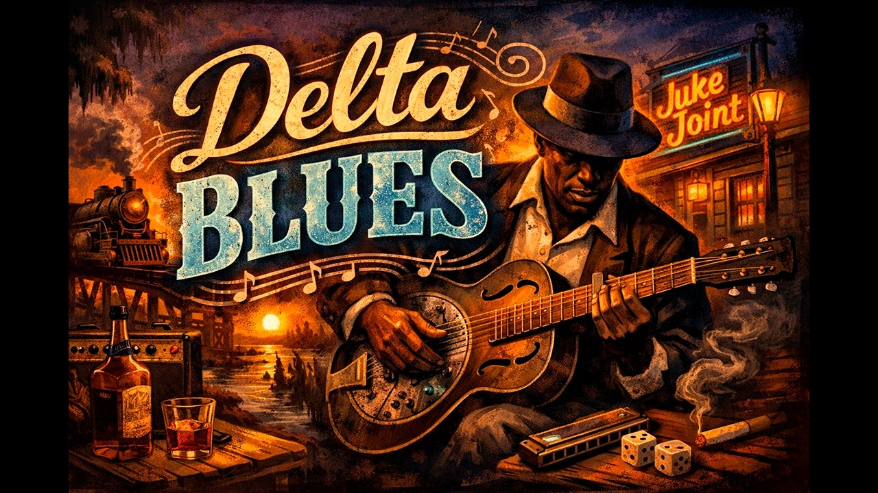 🌑 Dark Delta Blues: Nights in the Delta