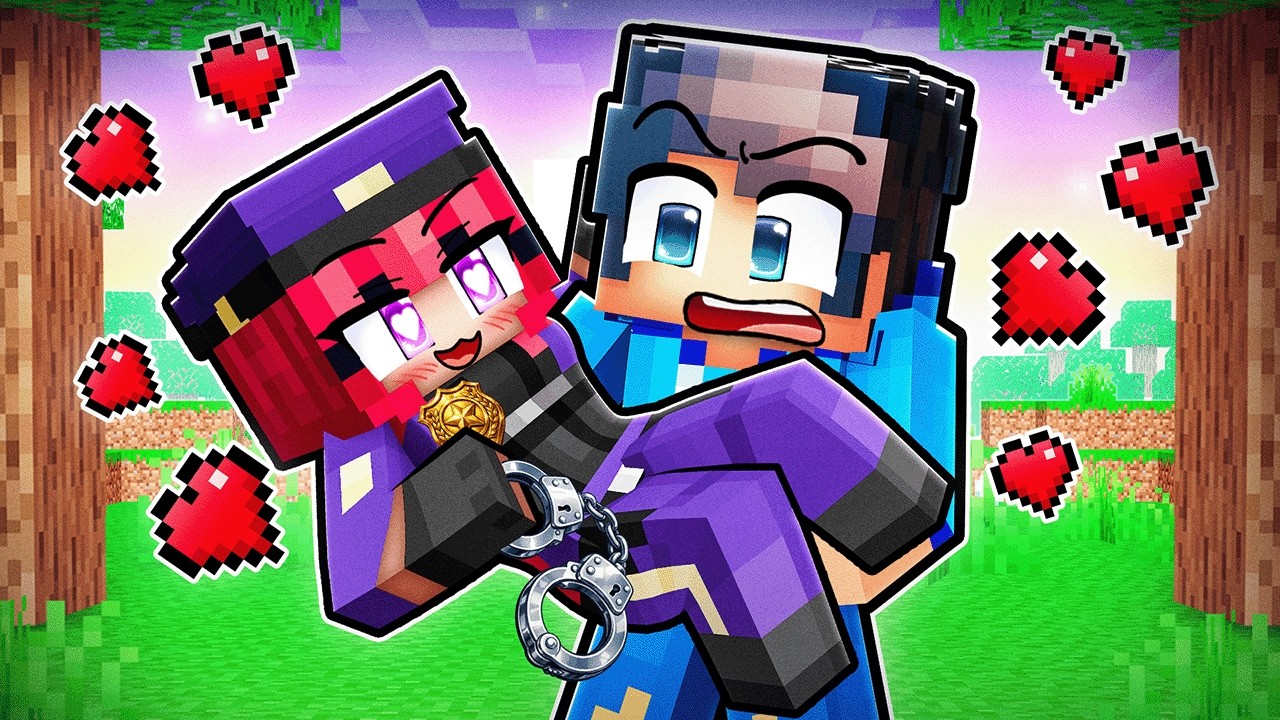 DATING the POLICE GIRL in MINECRAFT!