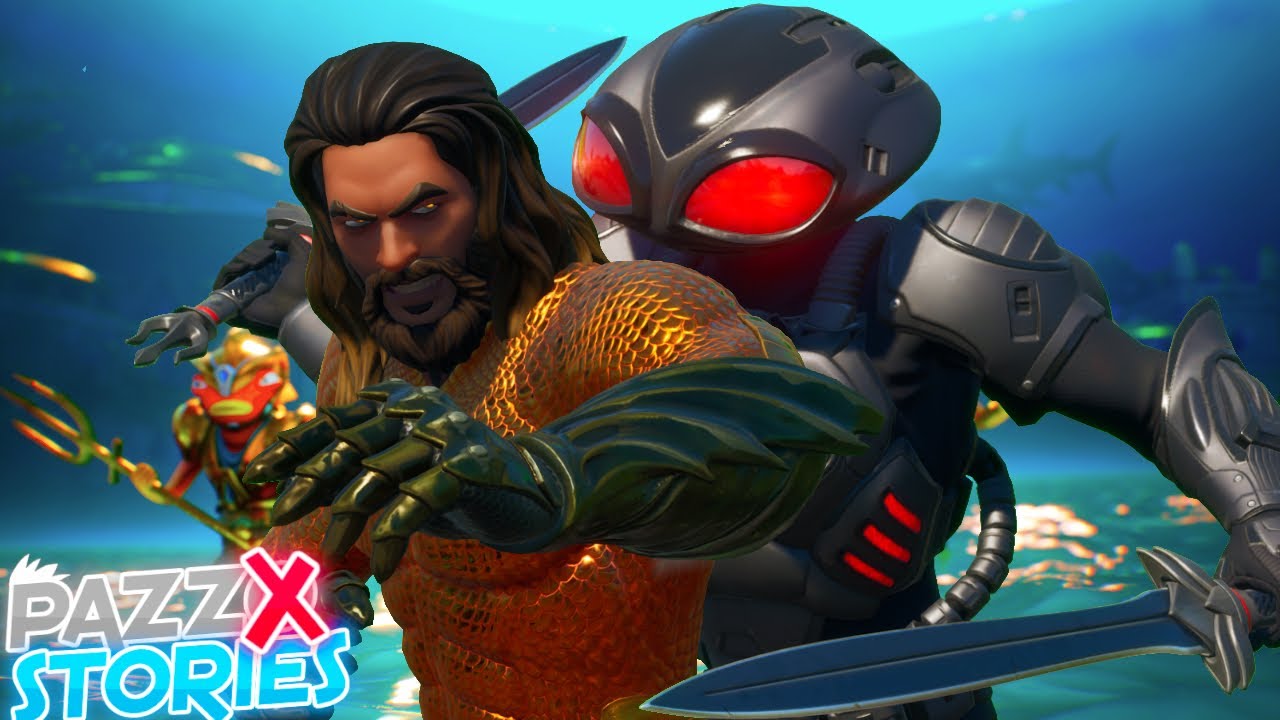 LE VERE ORIGINI DI AQUAMAN SU FORTNITE 🎬 FILM 🎬 Fortnite Stories Pazzox