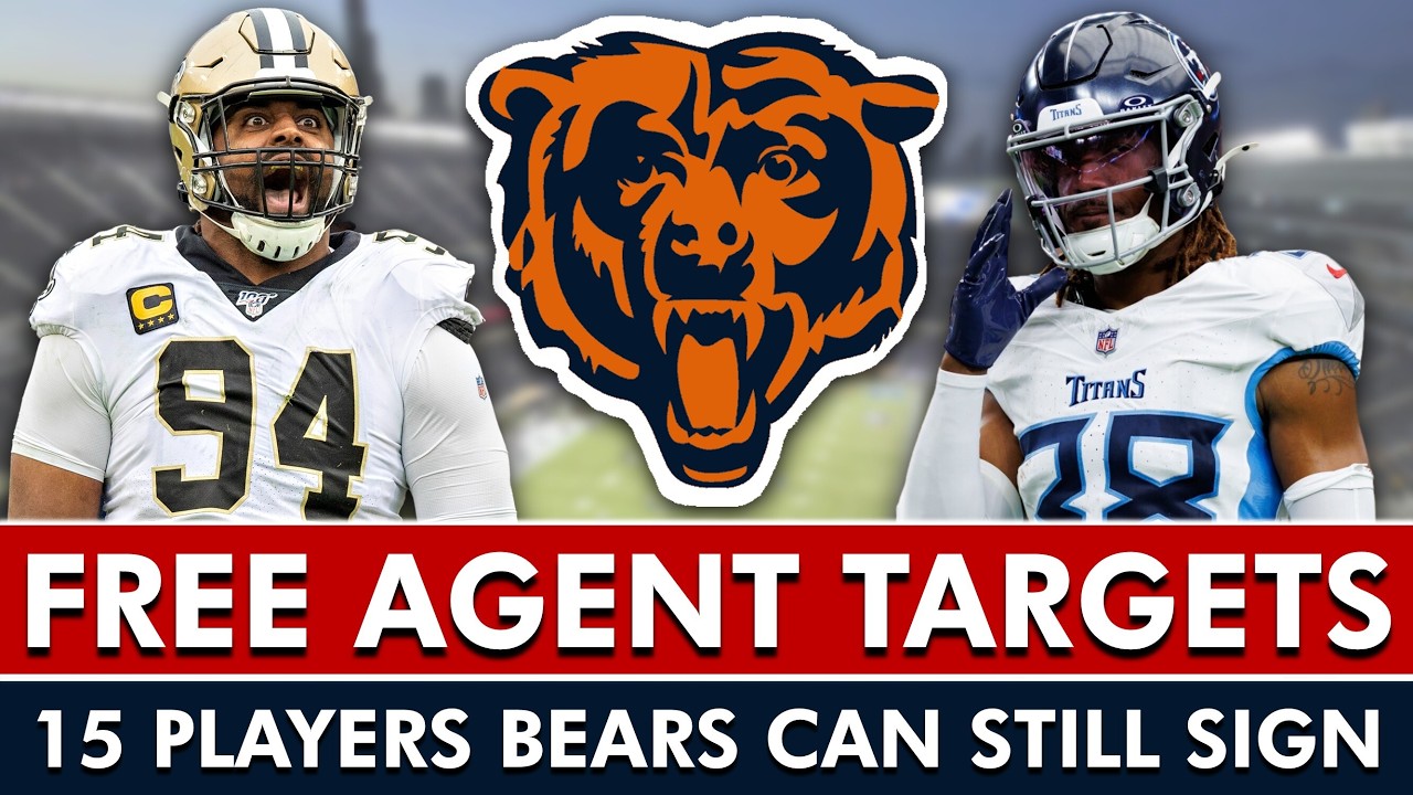 15 Free Agents Chicago Bears Can STILL SIGN In 2026 NFL Free Agency