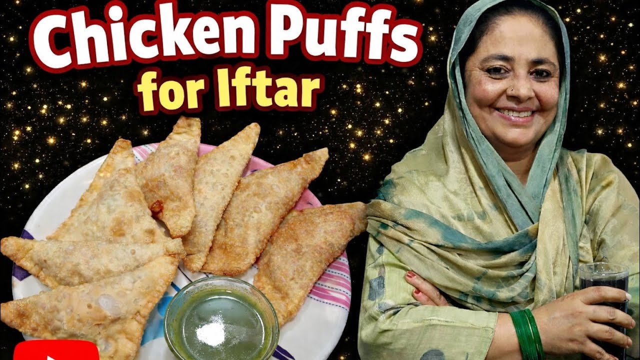 Ramadan series- chicken puffs 