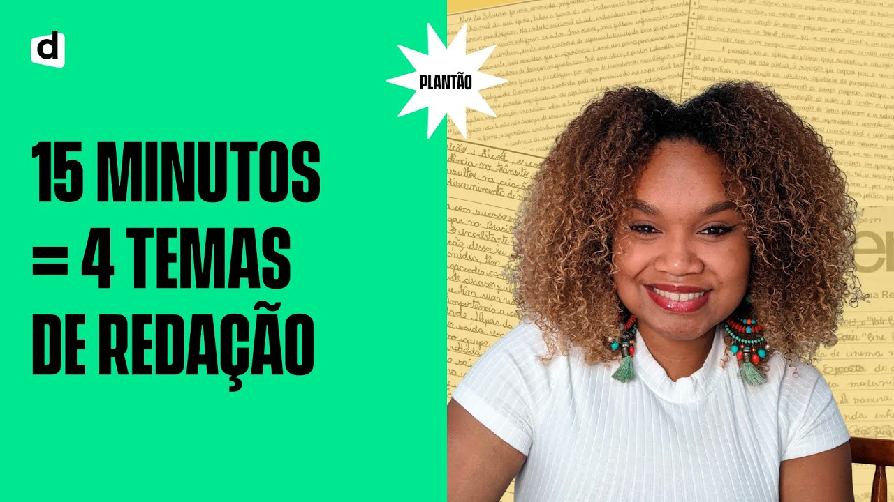 4 Temas de Redação para o Enem 2021