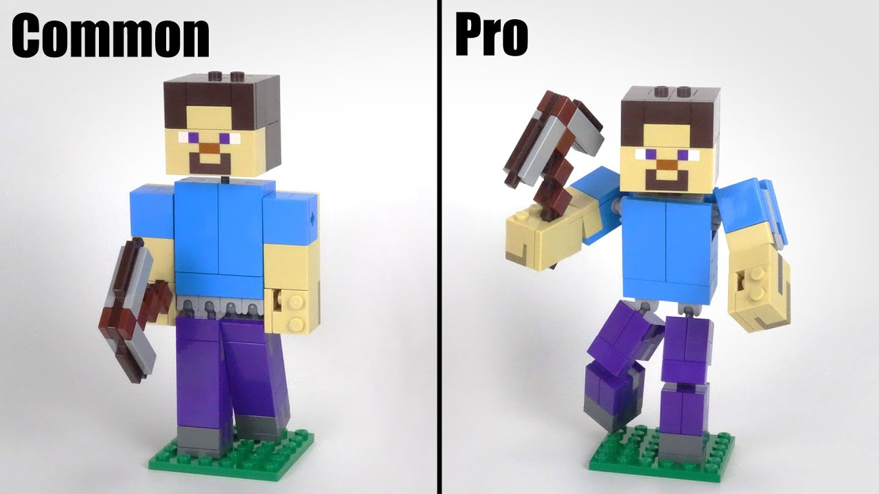 LEGO Minecraft 21148 Steve Big Figure Upgrade MOC