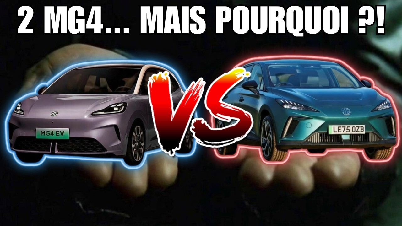 MG4 Urban vs MG4 2026 : la stratégie qui va faire très mal !